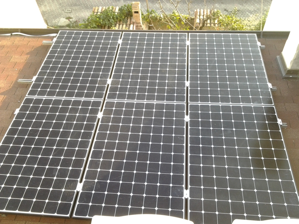 Impianto Fotovoltaico SunPower Lightland X21 Ferrara Emilia Romagna