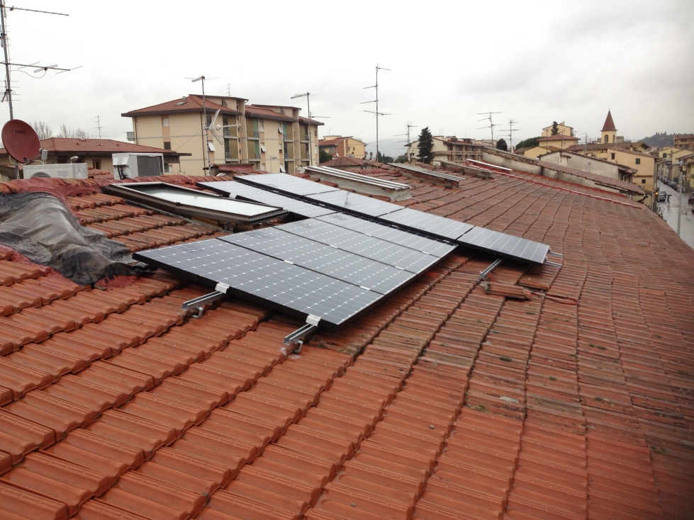 Nuovo impianto fotovoltaico SunPower a Firenze, Lombardia